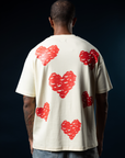 LOVERS CLUB - MULTIPLE HEART OVERSIZE