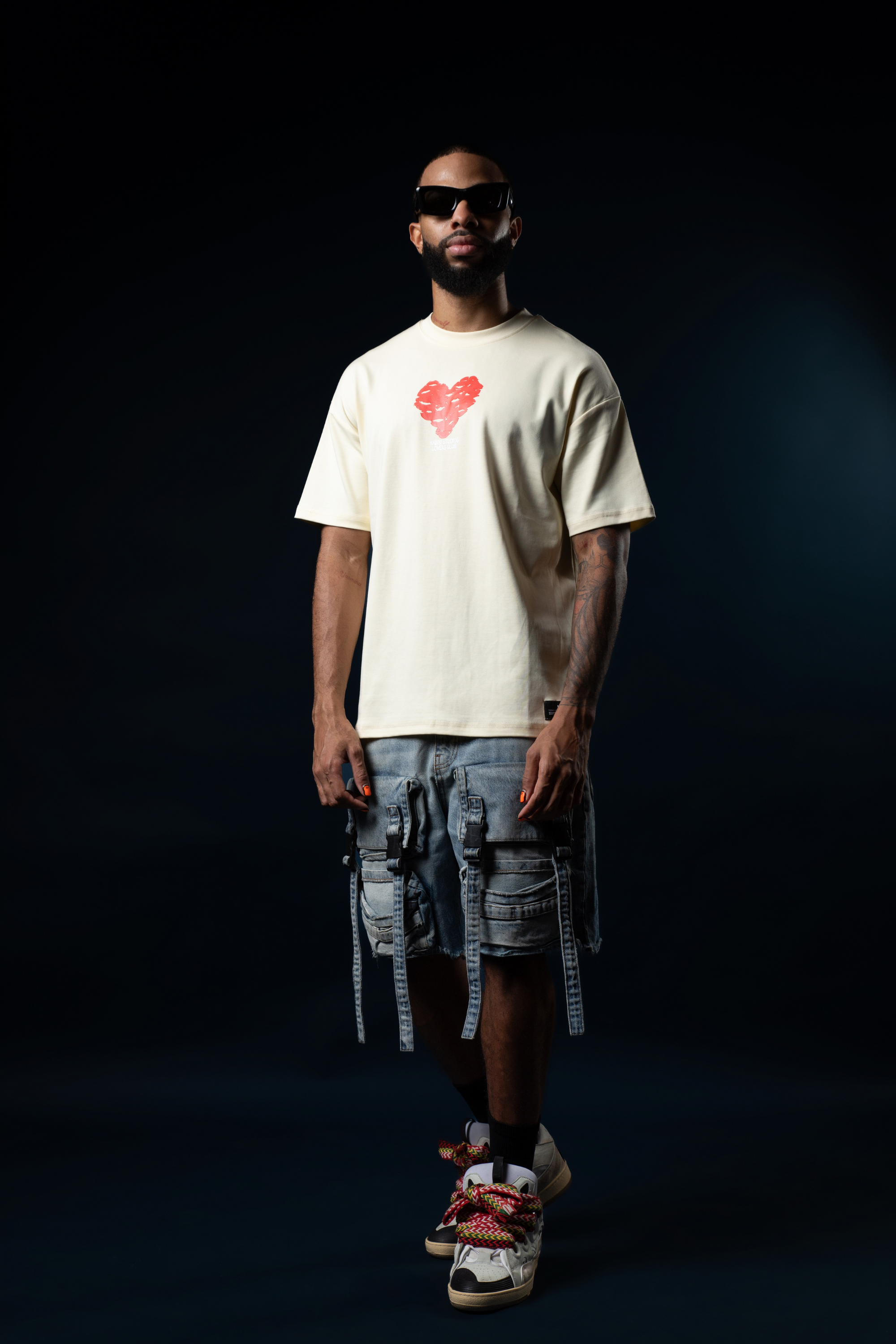 LOVERS CLUB - MULTIPLE HEART OVERSIZE